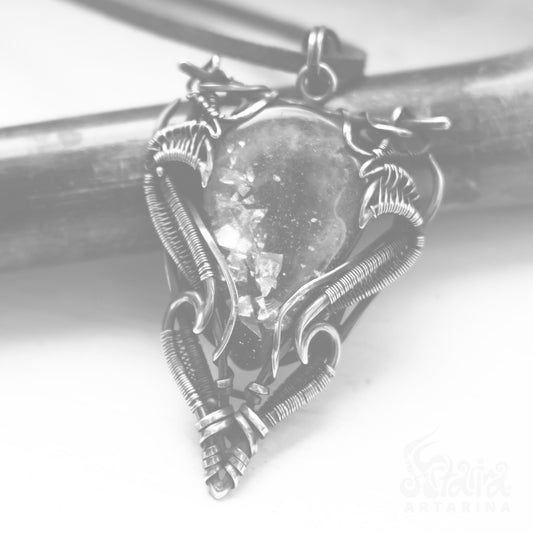 Spiritual Awakening Necklace. Astral alchemy reality shifting jewelry