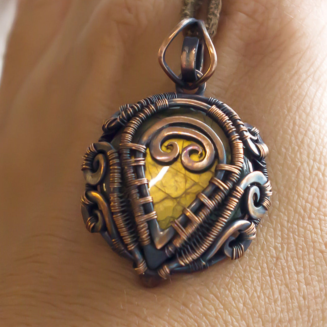Tentacle kraken necklace medallion necklace zodiac necklace october birthstone wire wrapped pendant steampunk clothing steam punk ren faire renaissance jewelry renaissance dress medieval jewelry renaissance fair