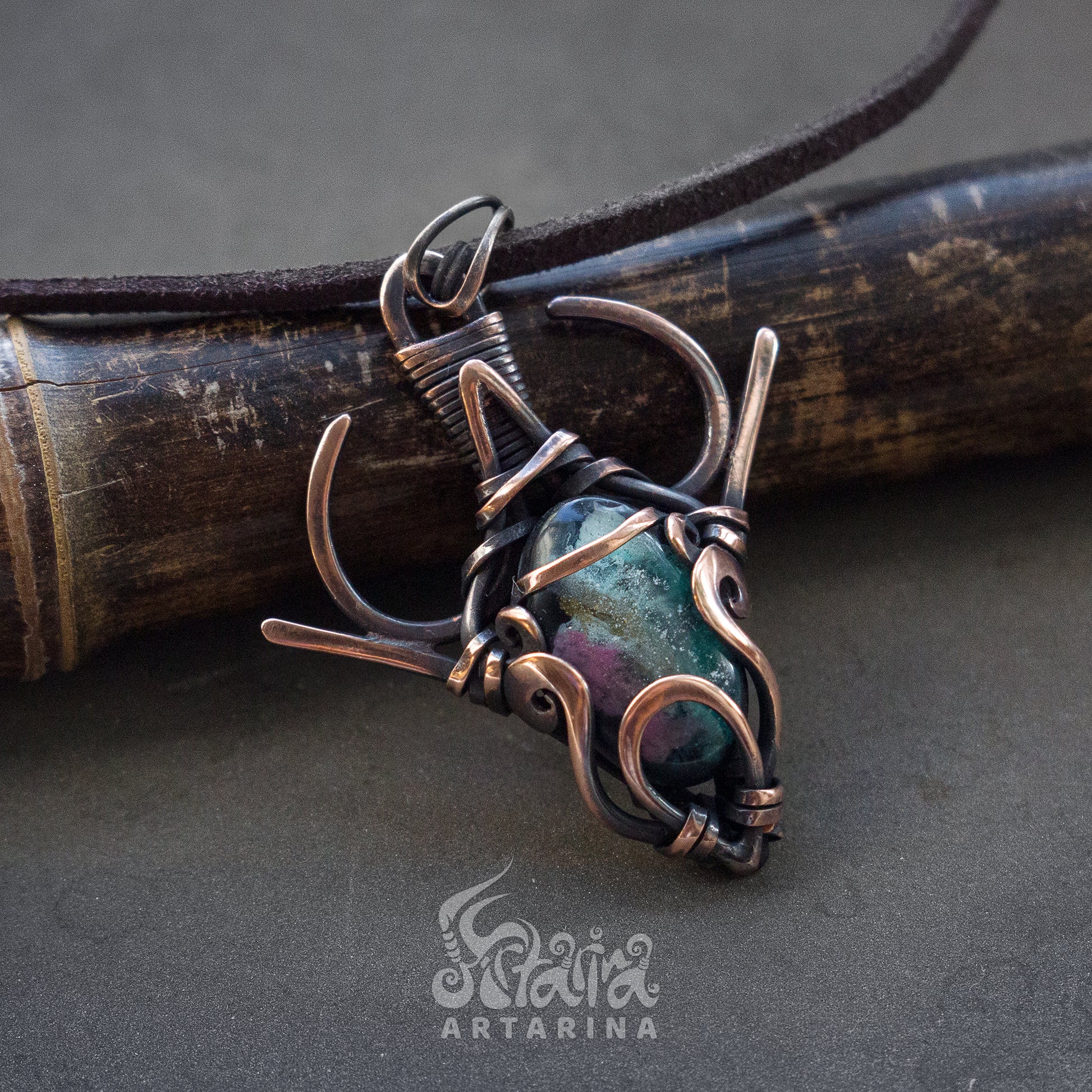 Deer horns necklace deer antler pendant antler double horn necklace druid druid jewelry forest ring haunted jewelry breathing necklace dryad satyr earthy jewelry forest jewelry