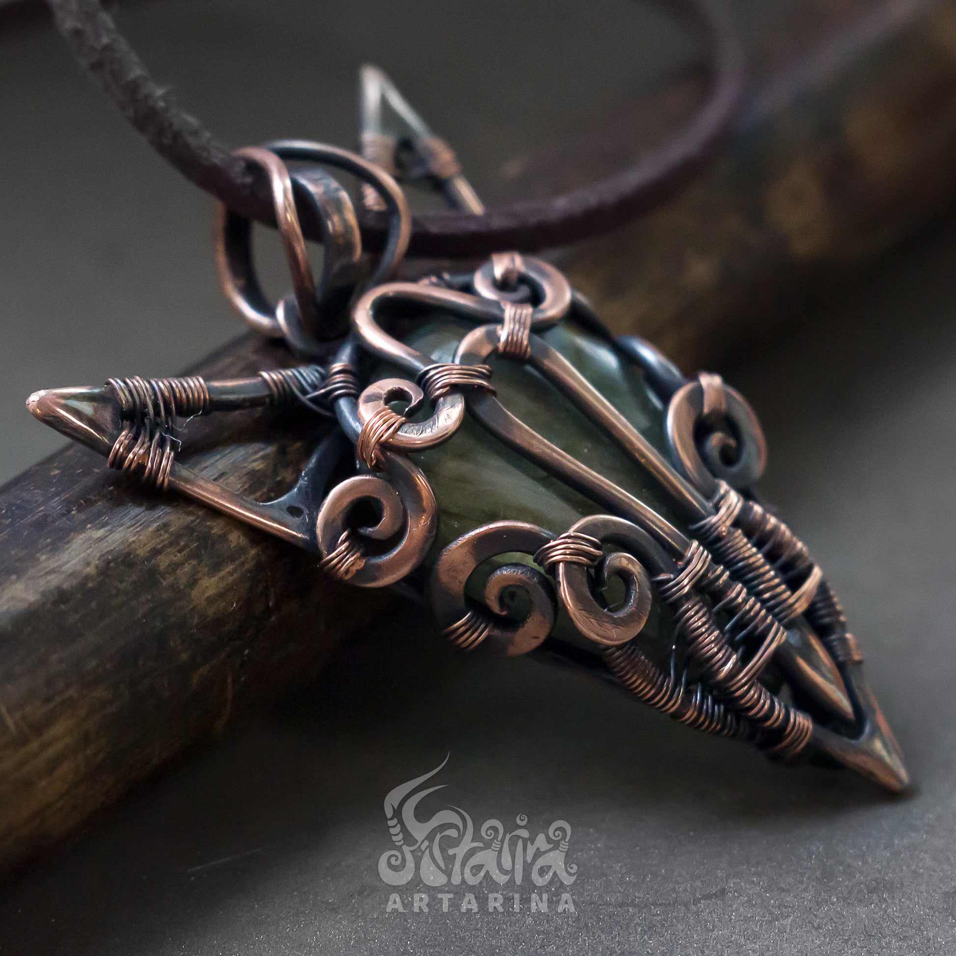 Cat necklace witchy necklace familiar necklace cat ears necklace sphynx cat necklace cute collar wiccan jewelry witch planner talisman necklace spirit companion anxiety relief intuition necklace artarina
