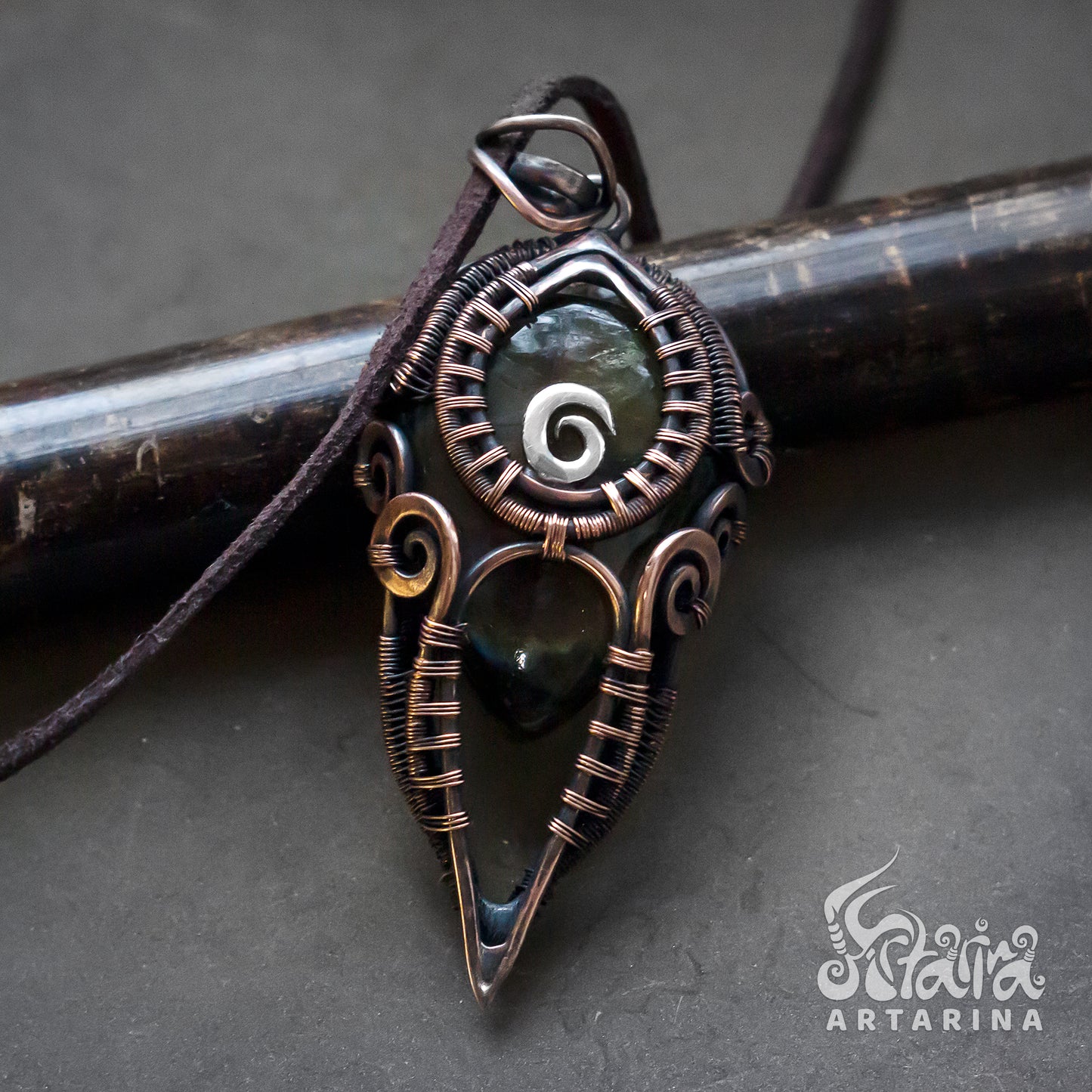 Spirit keeping brutalism necklace steam punk clothing neo-victorian machine age punk necklace loft jewelry engineering plague doctor mad max post apocalyptic burning man artarina