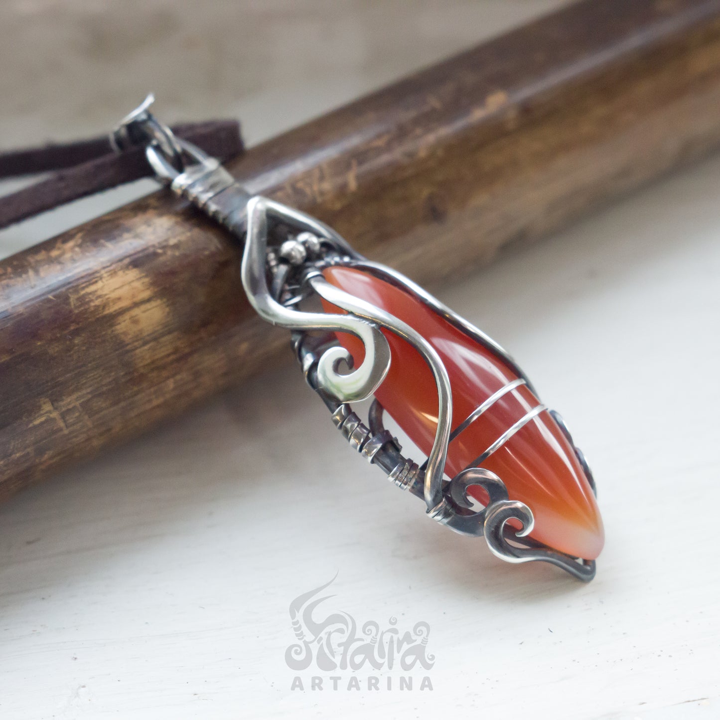 Carnelian necklace fire elemental spirit companion pendulum necklace astrology jewelry tarot necklace necklace magician conjure elementals horoscope necklace thelema inanna mythology jewelry