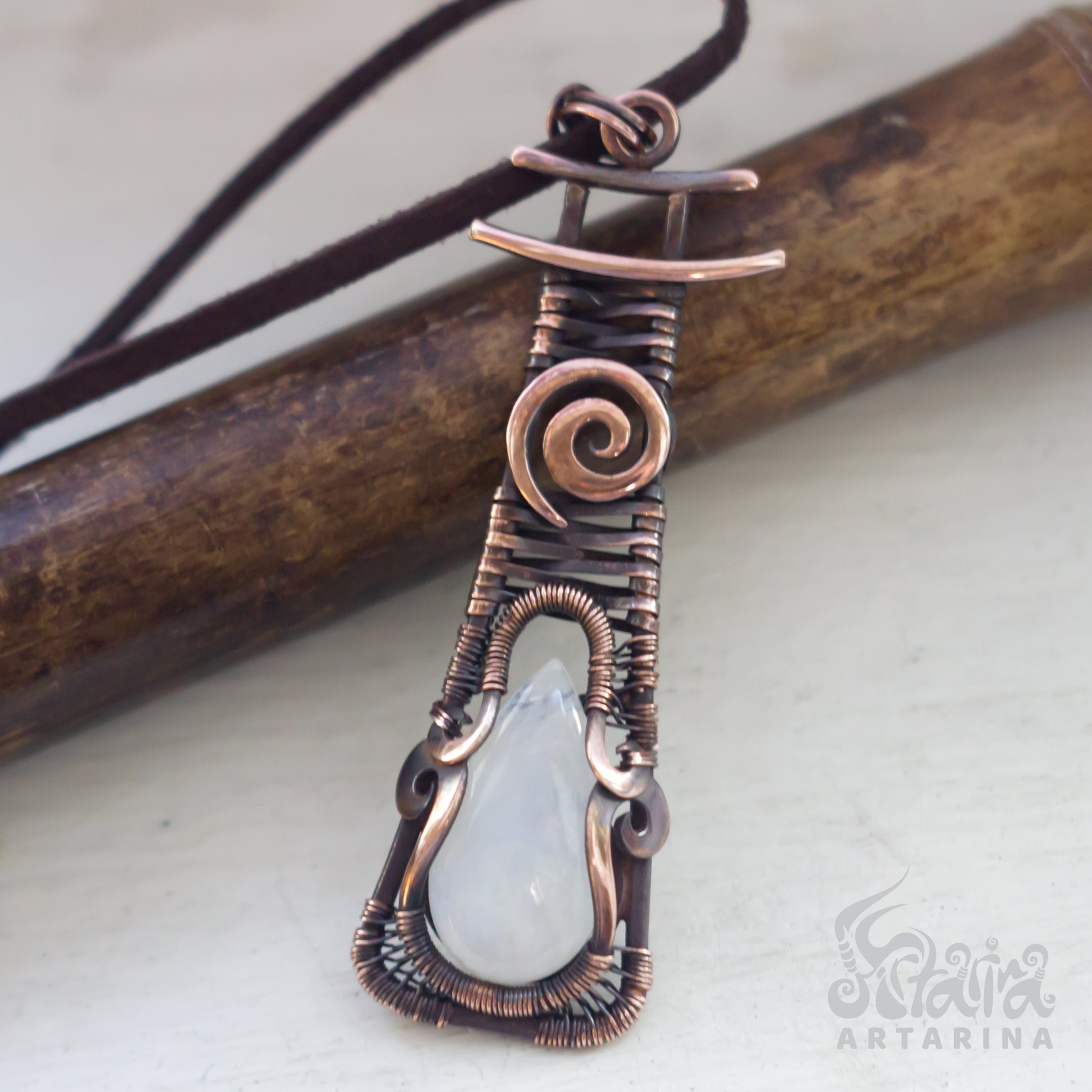 Astral protection amulet spirit companion moonstone pendant fidget necklace compass necklace november birthstone december birthstone bronze anniversary july birthstone astronomy jewelry stress relief gift bottle necklace