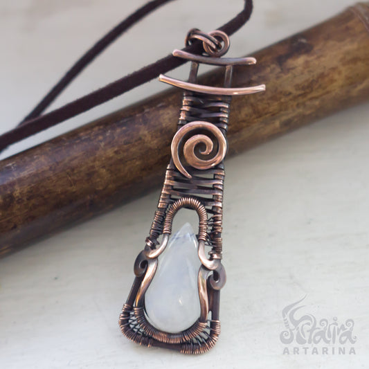Astral protection amulet spirit companion moonstone pendant fidget necklace compass necklace november birthstone december birthstone bronze anniversary july birthstone astronomy jewelry stress relief gift bottle necklace