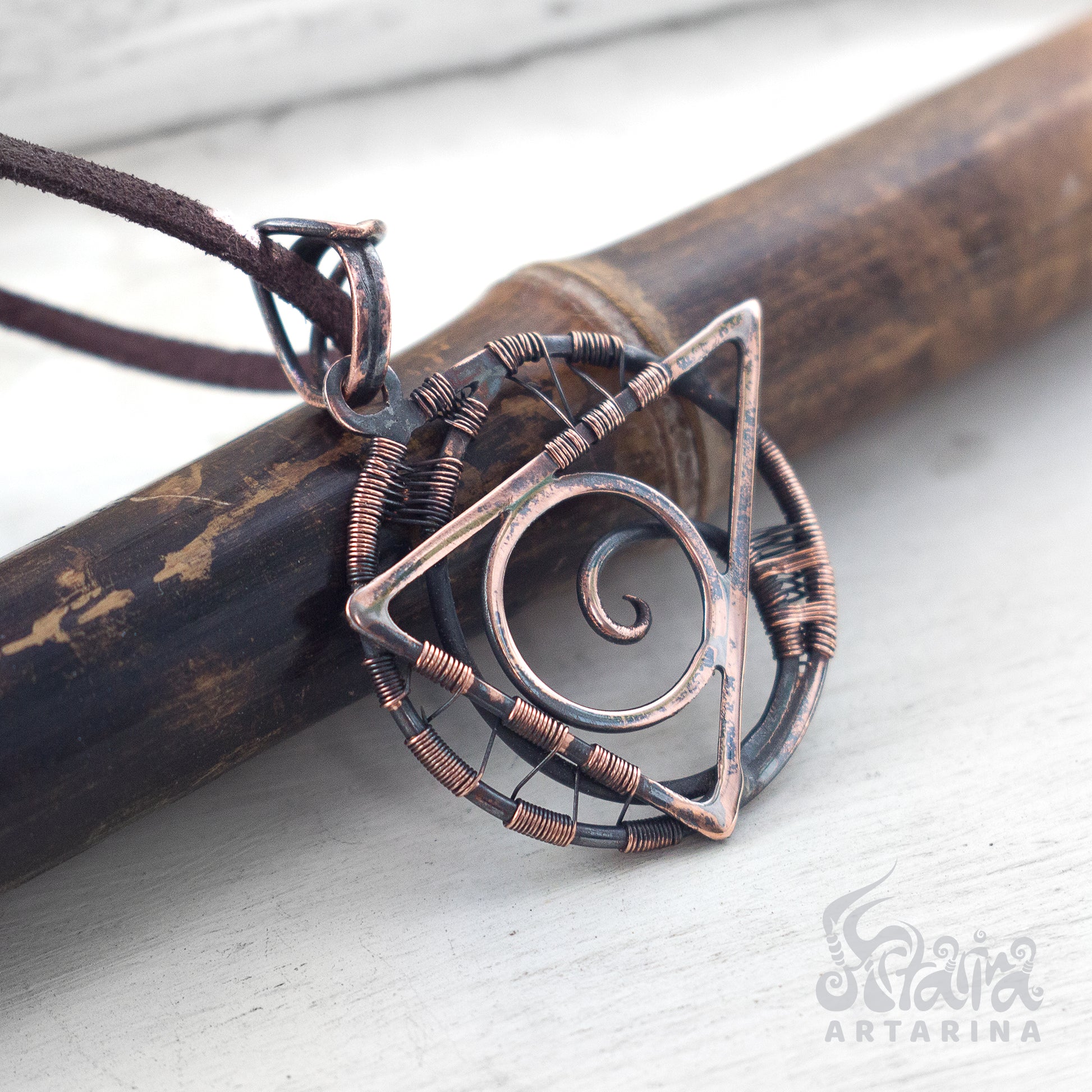 Geometric pendant geometric necklace Sacred geometry hand forged pentacle pendant luck amulet empath protection masonic symbol masonic jewelry rosicrucian hexagram necklace hecate industrial jewelry
