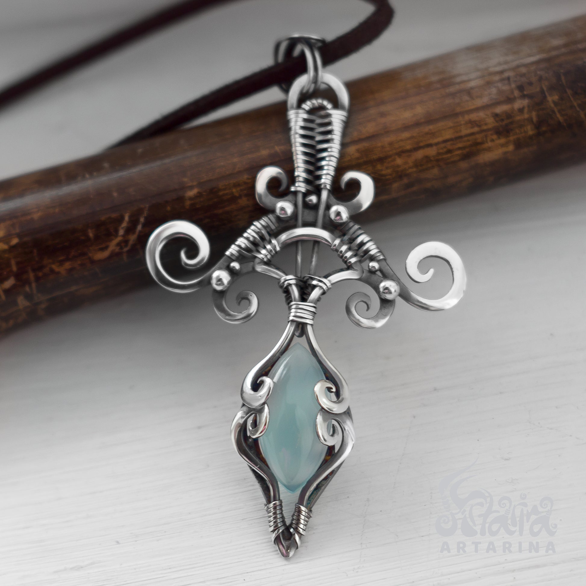 Dainty big cross necklace, gothic cross necklace, scorpio necklace, gothic rosary, gothic clothes, faith necklace  pic 4