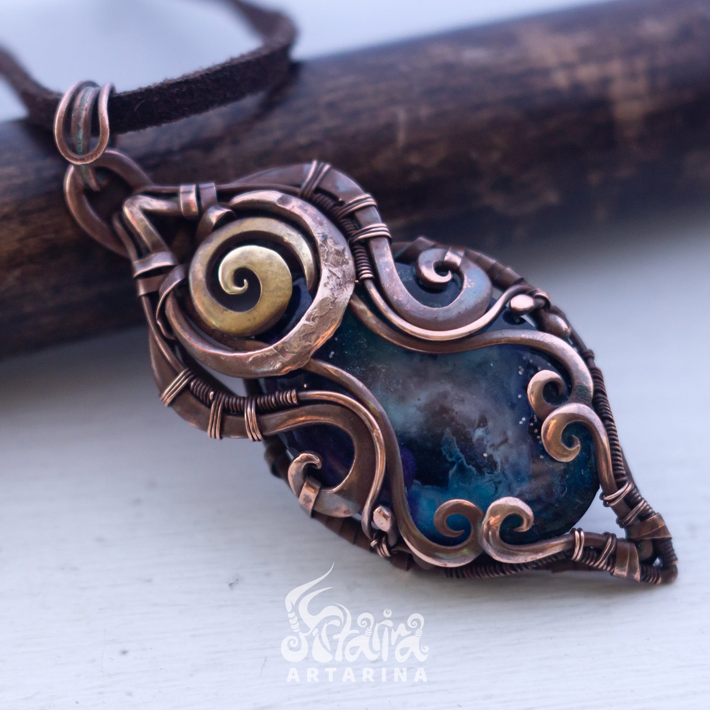 Astral galaxy pendant, ancient aliens starseed pendant, spirit keeping necklace