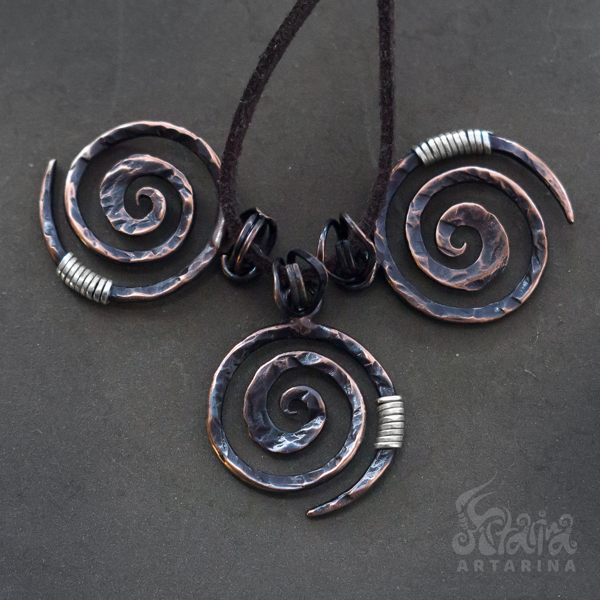 Matching necklaces swirl necklaces magic talisman empath protection shaman amulet forest spirit spirit keeping anxiety relief quantum healing abraxas necklace Astral elementals artarina
