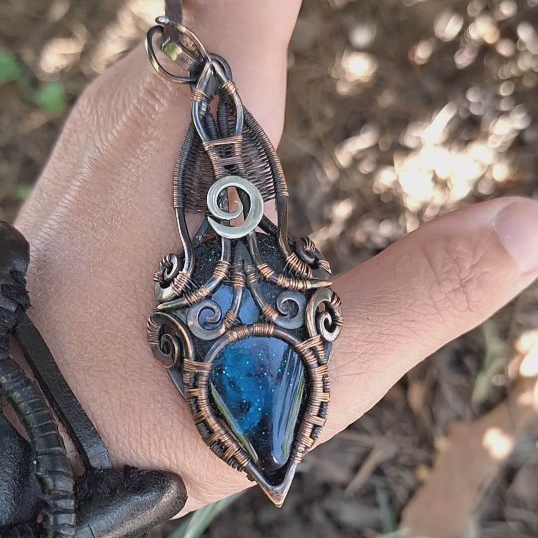 Galaxy necklace, Cosmos saturn necklace, astronomy jewelry, nebula orion star choker, solar system necklace