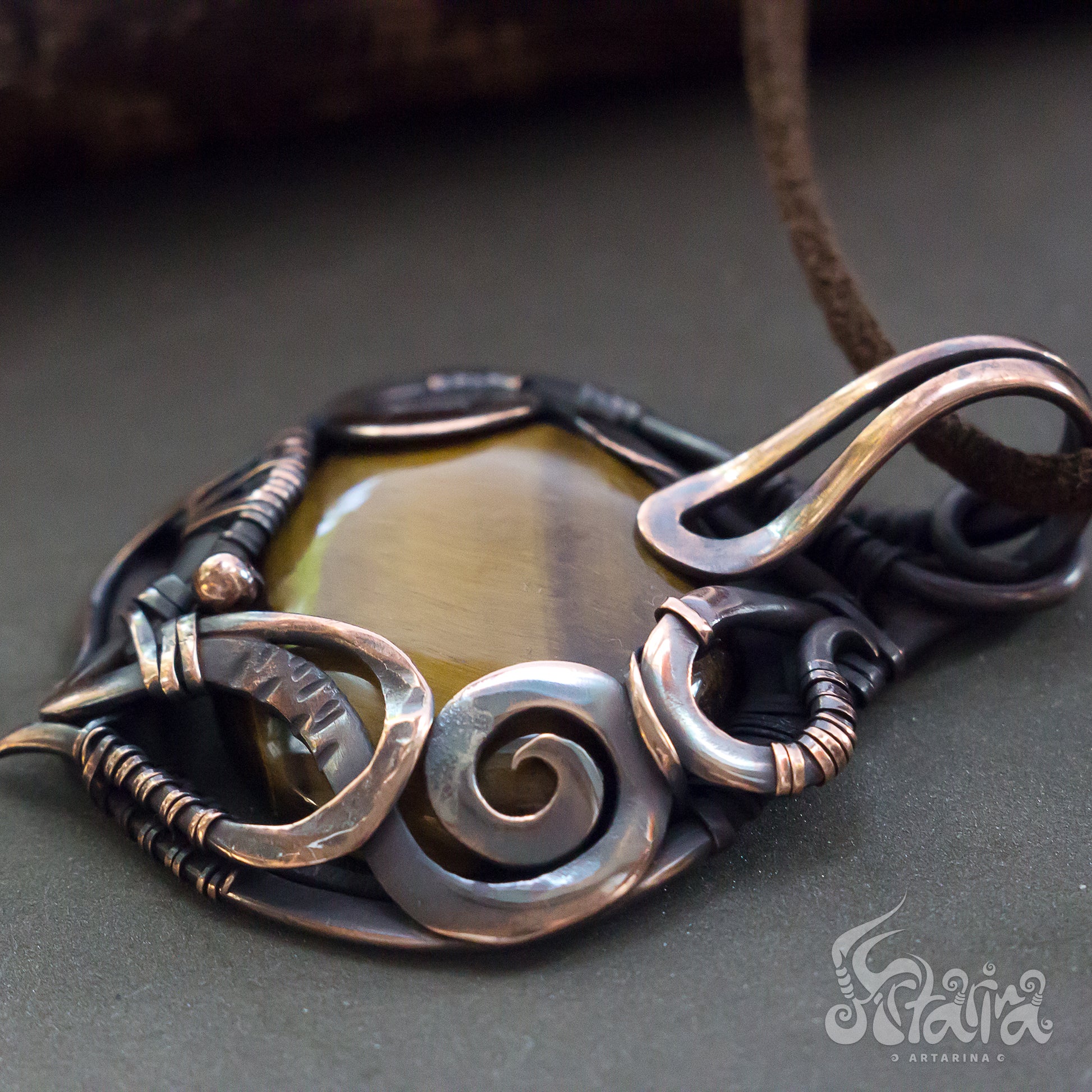 Copper Wire Wrapped Pendant Wire wrap pendent Protection amulet Wire wrapped light blue amazonite stone necklace Copper JewelryCopper Wire Wrapped Pendant Wire wrap pendent Protection amulet Wire wrapped tiger's eye stone necklace Copper JewelryCopper Wire Wrapped Pendant Wire wrap pendent Protection amulet Wire wrapped tiger's eye stone necklace Copper Jewelry