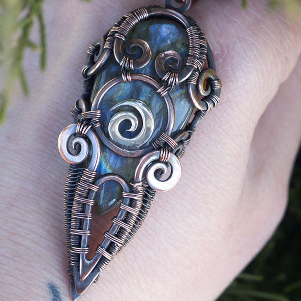 Alchemy gothic pendant, love alchemy jewellery, talisman of absolute protection