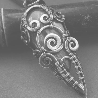 Alchemy gothic pendant, love alchemy jewellery, talisman of absolute protection