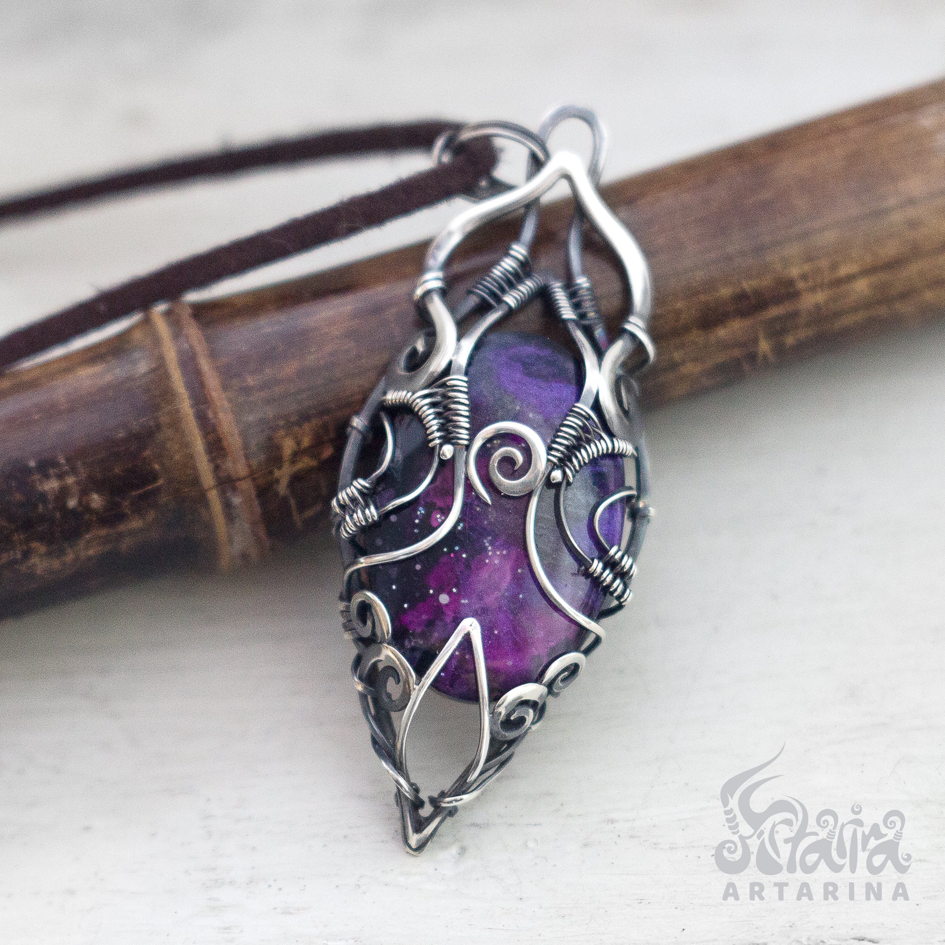 Celestial Galaxy Splendor Pendant – Artarina
