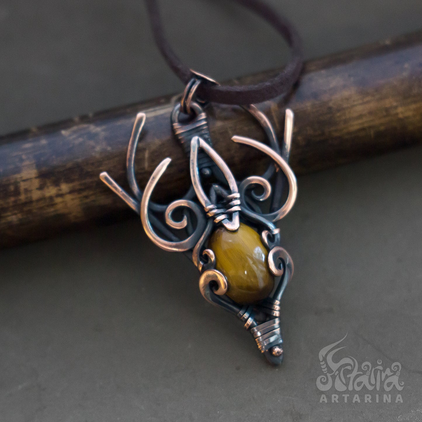 Celtic necklace, Druid, tree of life pendant, shaman talisman, empath protection amulet, zodiac necklace pic1