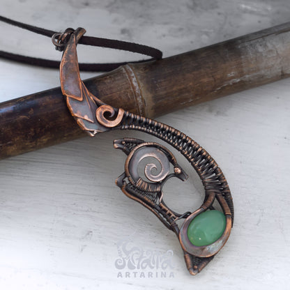 Steampunk Maori Hei Matau Fish hook necklace pic 1 Techwear Steam punk festival outfit, Hei Matau, Fish hook aesthetic necklace, industrial jewelry, techno alt clothing 