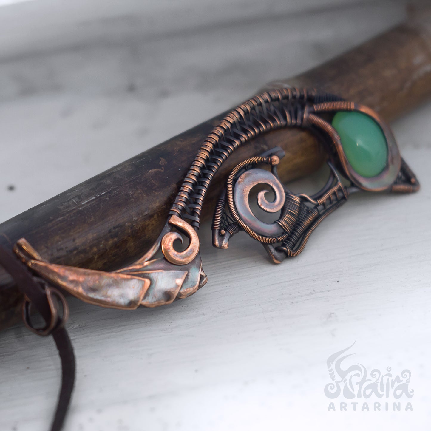 Steampunk Maori Hei Matau Fish hook necklace pic 4 Techwear Steam punk festival outfit, Hei Matau, Fish hook aesthetic necklace, industrial jewelry, techno alt clothing 