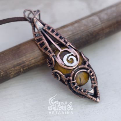 Astral spirit companion, inner alchemy necklace