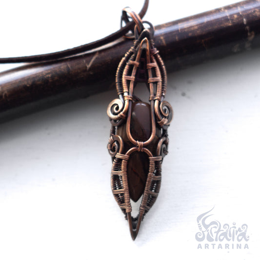 Alchemy necklace, cystal oracle spirit, magical pendant amulet