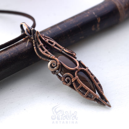 Alchemy necklace, cystal oracle spirit, magical pendant amulet