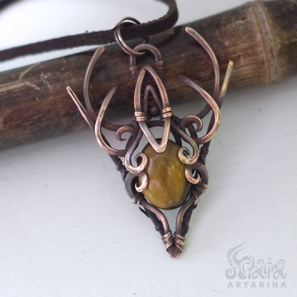 Celtic necklace, Druid, tree of life pendant, shaman talisman