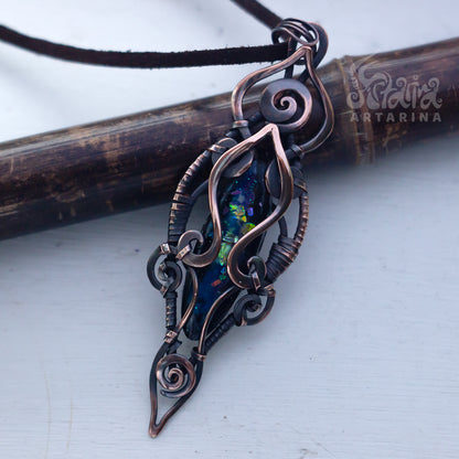 Spiritual witchy shamanic amulet