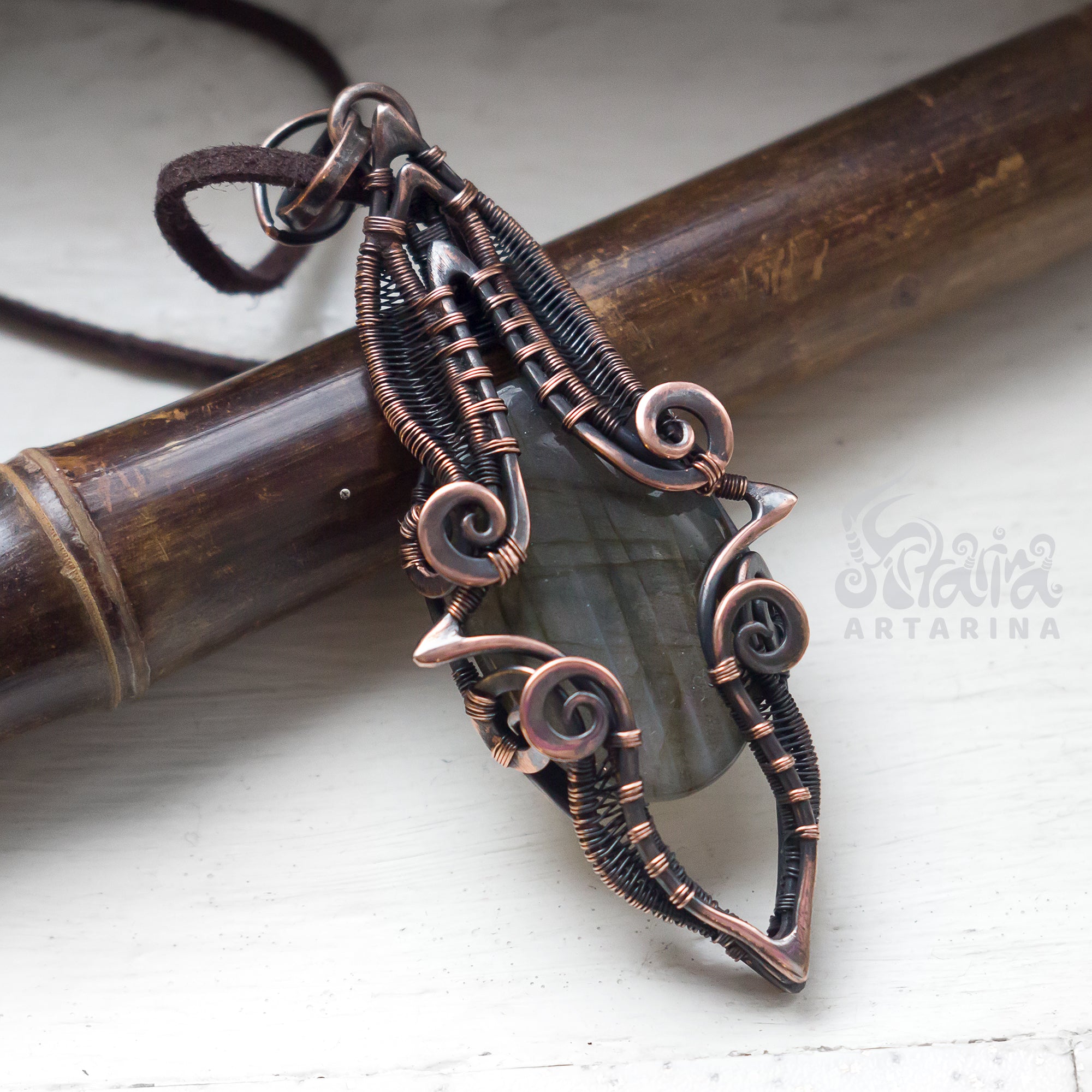 Wire wrapped pendants – Page 2 – Artarina