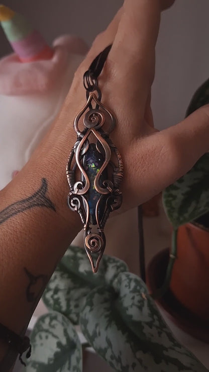 Spiritual witchy shamanic amulet