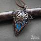Wire wrapped copper labradorite pendant necklace jewelry gothic elven bold headywire wrapped talisman jewelry necklace pendant can be a great gift for a friend, husband, or a boyfriend. Artarina wirework necklace