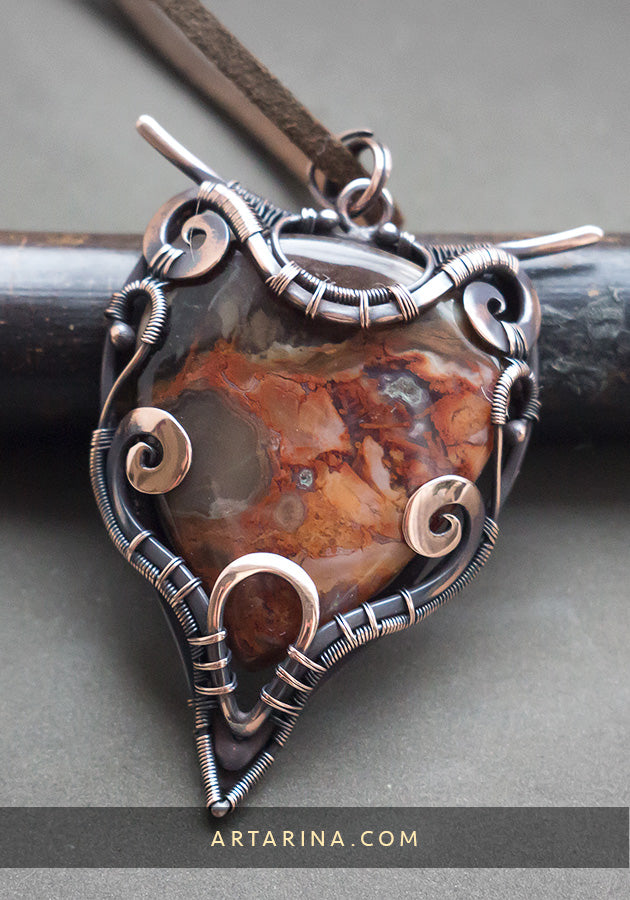 Wire wrapped wood