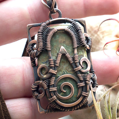 Egyptian jewelry, ancient aliens titans necklace, forest spirit reality shifting spirit companion