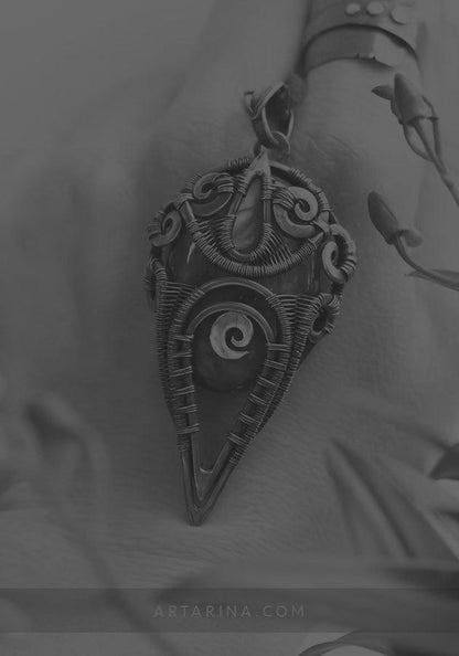 Ancient artifact Atlantis necklace. Ancient astronaut theories Jewelry