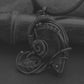 Copper wire wrap heart
