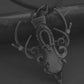 Moonstone wirework necklace