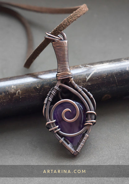 Best jewelry necklaces. Amethyst eye amulet jewelry for you