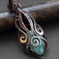 Wirewrapped amazonite necklace