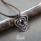 Primitive necklace Hand forged Pagan style Boho and hippie pendant charm Statement pendant by Artarina