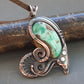 one of a kind boulder chrysoprase jewellery necklace
