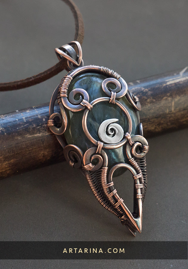 Pagan jewelry pendant necklace